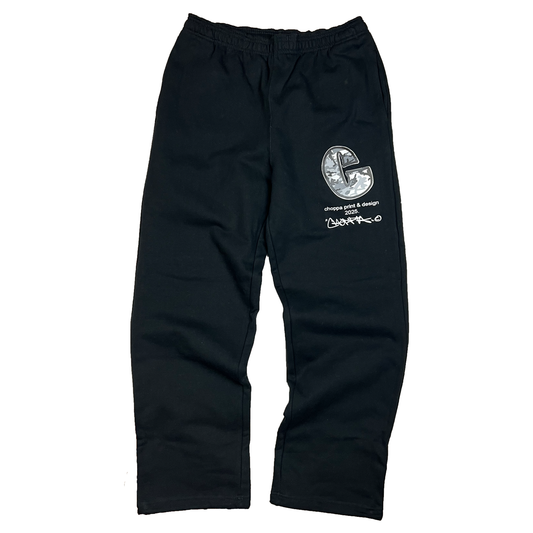 C SNOW CAMO SWEATS